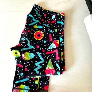 Feed Me Fight Me leggings